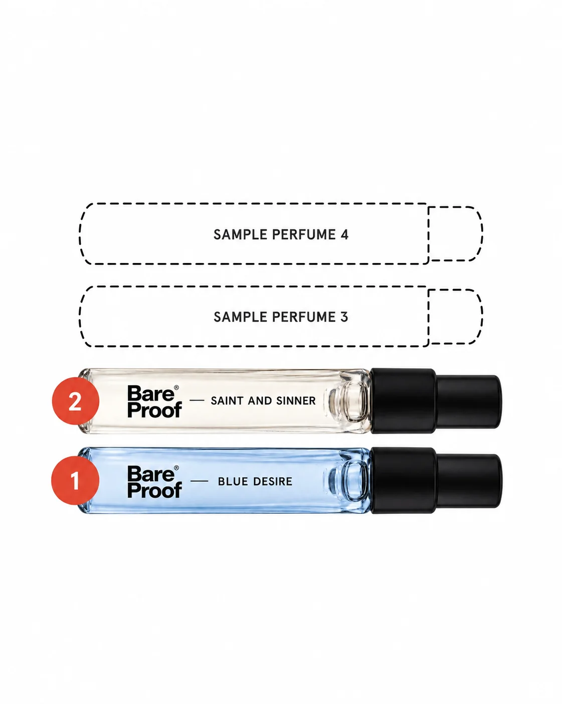 Step 2 — you wear them all